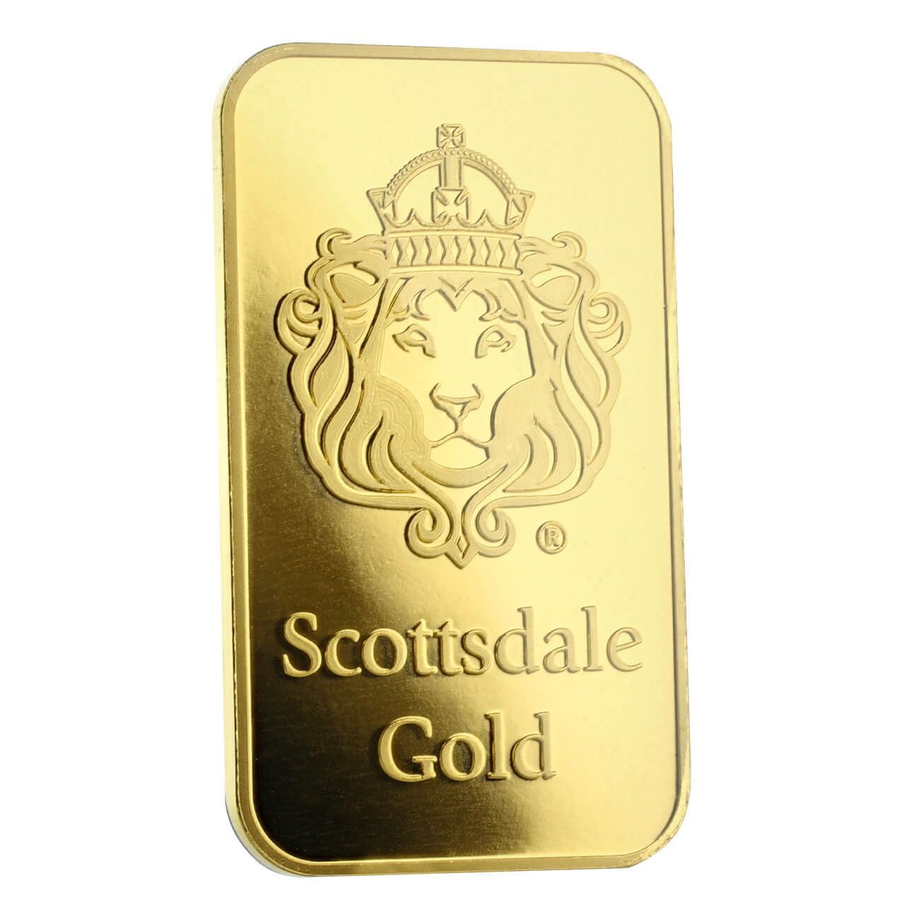 1 oz Gold Bar by Scottsdale Mint - 1 Troy Ounce .9999 Gold in Assay Card