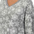 thumbnail image 4 of Nautica Women's 2 Piece Fleece Pajama Sleepwear Set (Small, Grey), 4 of 4