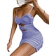 thumbnail image 2 of Sonducket Vestido hueco de verano Sexy cordón sin mangas Slim Fit Mini vestido de verano mujer vacaciones en la playa ropa de moda disfraces Vestidos Púrpura S Sonducket AP010937-05, 2 of 6