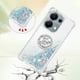 thumbnail image 3 of Funda para Xiaomi POCO M6 Pro 4G con Brillo Líquido Flotante, Purpurina, Parachoques y Anillo Giratorio Soporte, 3 of 5