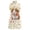 Light Yellow, variant on Girls Sleeveless Golf Tennis Dress, Half-Zip Stand Collar Sport Dress, Cute Printed Performance A-Line Dress for Kids(Multicolour1,4-5 Years)