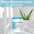 thumbnail image 4 of CaviWipes Bleach Wipes with Alcohol, Non-Woven, Low Odor, 90 Wipes, 12 Packs, 1080 Total, 4 of 5