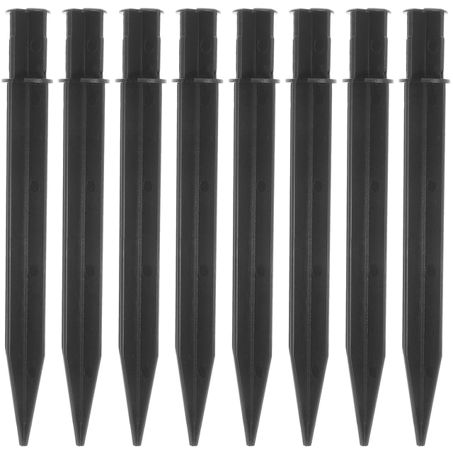 MIANGASTORE 8pcs Practical Landscaping Stakes Path Light Stakes Replacement Solar Light Parts
