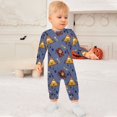 thumbnail image 3 of Gravity Falls Baby Romper Toddler Long Sleeve Bodysuit Soft Skin-Friendly Jumpsuit Outfit with Snap Crotch 6-9M, 3 of 8