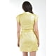 thumbnail image 3 of Vestido camisero efecto brillos Roman Fashion /Juvenil, 30314 (Amarillo) amarillo M, 3 of 6