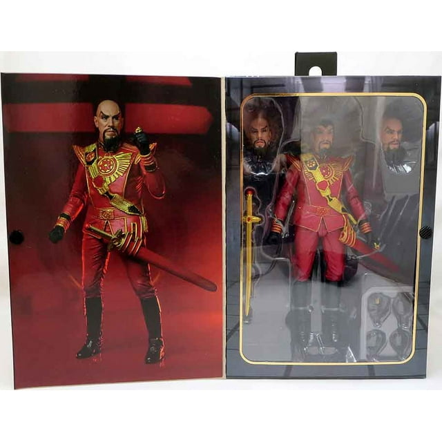 Flash Gordon 7 Inch Action Figure Ultimate - Ming (Red Military)