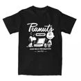 thumbnail image 1 of Camisetas de algodón con el logo de Peanuts, Snoopy y Charlie Brown para hombre y mujer, divertidas camisetas de manga corta y cuello redondo, 1 of 4
