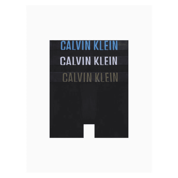 Calvin Klein Men Underwear 3Pack Intense Power Cotton Boxer Brief Black