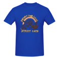 thumbnail image 3 of Camisetas de lujo Street Cats para hombre, camisas con estampado de verano, ropa de algodón de alta calidad, ropa de calle S-6XL, 3 of 5