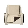 thumbnail image 2 of FurHaven Pet Products Reversible Recliner Furniture Protector - Espresso/Clay, Recliner, 2 of 10
