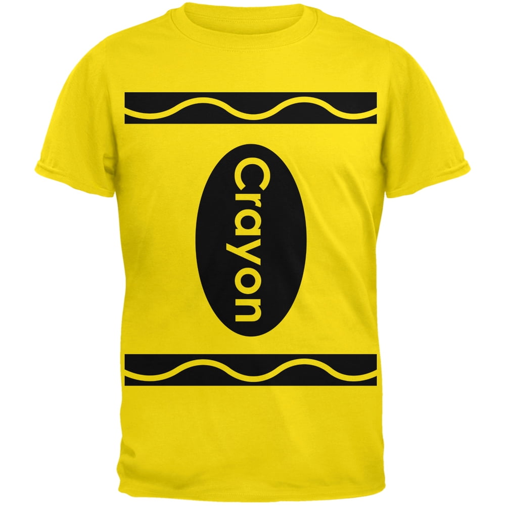 Yellow crayon shirt Clearance