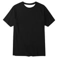 thumbnail image 7 of Zylarhe Mens Tshirt, Custom Photo T Shirt Summer Short Sleeve Tee For Picture Printing Idea Cool Comfortable Casual Wear Black L, 7 of 7