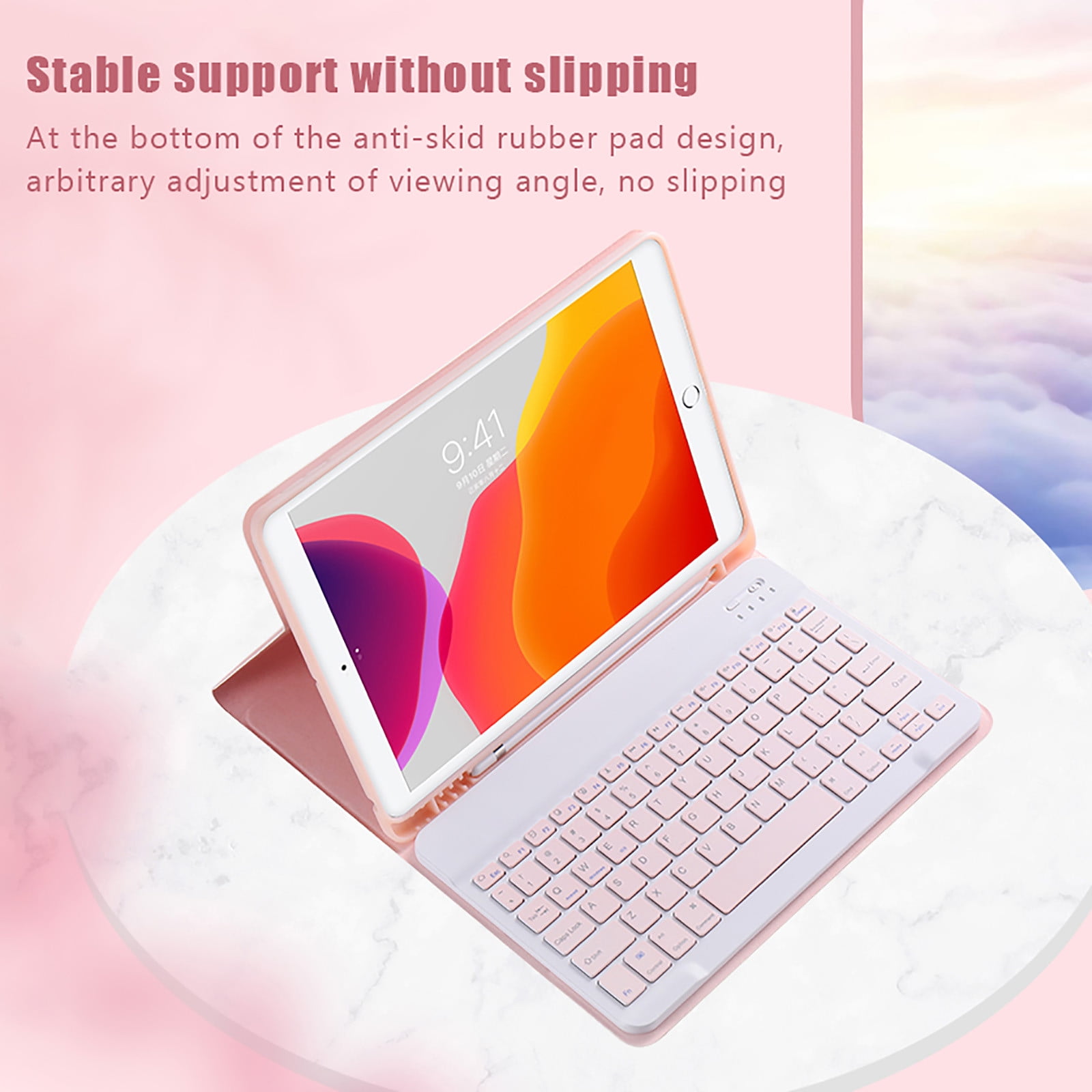 Protective Cover with Wireless Bluetooth Keyboard for iPad Pro 11 inch / Air 4 10.9 inch