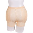thumbnail image 5 of Xijirk Women Lace Padded Enhancer Shapewear Shorts with Lifter Pads for Daily Under Dresses Wear,Beige,S, 5 of 5