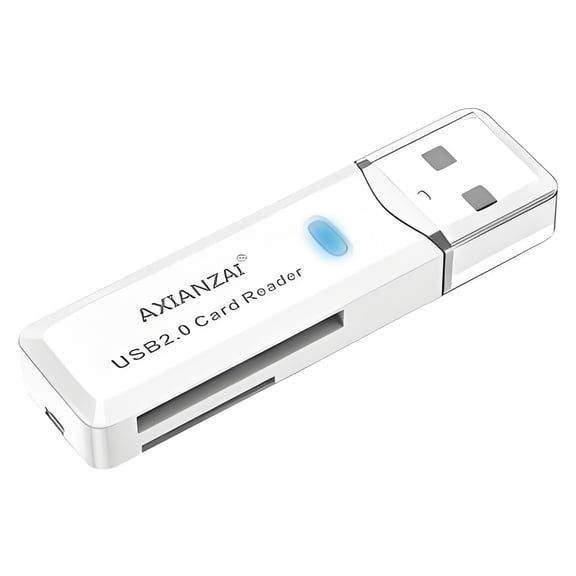 GJX USB 2.0 Card Reader,High-Speed Transfer USB SD Card Reader,MicroSD/SD Card Reader,USB SD Card Reader for Outdoor Photography,Video Editing