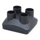 thumbnail image 1 of Calentador de estacionamiento diésel de aire para coche de 4 agujeros 5kW 2kW Cfz--42 42mm negro duradero accesorios de coche reemplazo Premium, 1 of 7