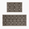 thumbnail image 3 of Sofihas Modern Floral Design Door Mat Runner Set - 2 Piece Rug Mat Set with Non-Slip, Washable, Entry way Mats in 20x30 and 20x48 Inches. Keep Your Home Clean and Stylish with these Dirt Trappers., 3 of 6