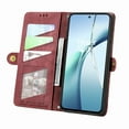 thumbnail image 3 of Dteck for Motorola Moto G Stylus 5G 2025 Wallet Case with Card Holder, PU Leather Flip Cover Wrist Strap Zipper Credit Card Slots Phone Cover for Moto G Stylus 5G 2025,Red, 3 of 8