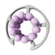 thumbnail image 5 of Rodillo de masaje para piernas, masajeador fascial manual, rodillo anticelulítico, masaje de tejido profundo. Púrpura, 5 of 9