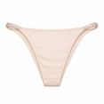 thumbnail image 1 of Bikini Vicky Form para Dama coordinado con detalles metálicos en color Plata en Laterales Color Nude  Talla M, 1 of 4