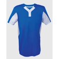 thumbnail image 1 of TWO BUTTON JERSEY-YOUTH-MEDIUM-ROYAL/WHITE, 1 of 1