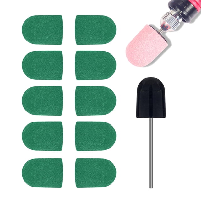 Tapas de lijado Fernando para uñas 120 verde 120