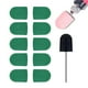 thumbnail image 3 of Bandas para lijar uñas, manicura y pulido profesional verde 12, 3 of 9