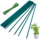 thumbnail image 4 of Worallymy - Palos para plantas de madera para jardín estacas de soporte para plantas pinchos para flores al aire libre con lazos torcidos 60 uds. Worallymy JD720446066, 4 of 7