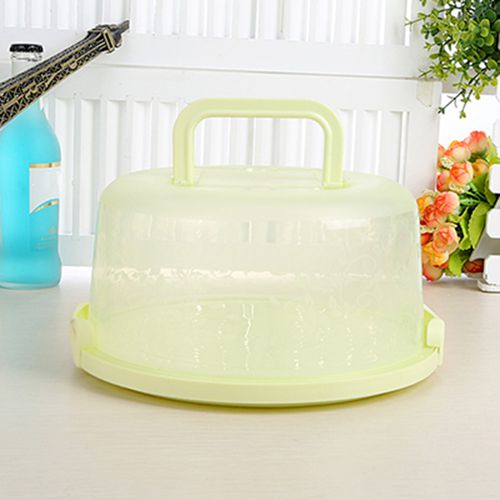 PWFE Cake Carrier Holder Cover Large Round Container with Collapsible