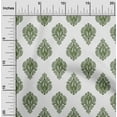 thumbnail image 2 of oneOone Cotton Cambric Green Fabric Block Quilting Supplies Print Sewing Fabric By The Yard 42 Inch Wide-OY, 2 of 6