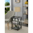 thumbnail image 2 of Pemberly Row End Table with Shelves in Marble Gray Wood Finish, 2 of 5