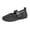 M10-Black, variant on 3-4 Years Toddler Sandal For Girl Solid Color Mary Jane Flats Close Toe Mesh Slides Shoes For Summer Daily School Outdoor Walkin Outdoor Footwear Black