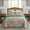 Turquoise & Tangerine, variant on JML Bedspread Set, King, Boho Pattern, 3 Piece