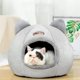 thumbnail image 5 of Mascota nido cama cachorro suave cálido cueva casa invierno saco de dormir almohadilla - L 36CM Sunnimix Perrera lavable con cama nido, 5 of 8
