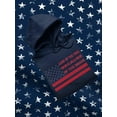 thumbnail image 3 of Land Of The Free Banner Hoodie Men -Image by Shutterstock, Male 5X-Large, 3 of 4