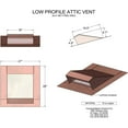 thumbnail image 2 of Low Profile Attic Roof Vent, 2 of 2