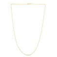thumbnail image 4 of 14K Yellow Gold 20in 1mm Round Wheat Chain with Lobster Clasp, 4 of 4