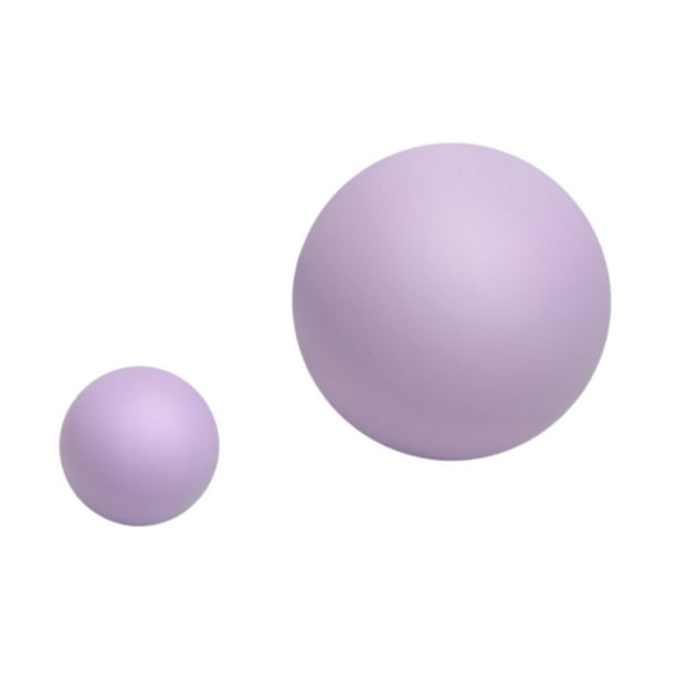 2x Pelotas de de Pelotas Miofasciales Pelotas de Pelotas para Fascitis para Espalda, Pies, Nudos Musculares, Liberación Miofasc Púrpura