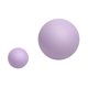 thumbnail image 1 of 2x Pelotas de de Pelotas Miofasciales Pelotas de Pelotas para Fascitis para Espalda, Pies, Nudos Musculares, Liberación Miofasc Púrpura, 1 of 8