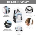 thumbnail image 4 of JIALIOU 14" Laptop Backpack Waterproof Airline Approved Stylish Casual Daypack for Travel Business College Work, Cinnamoroll Sit on Cloud Wear Headphone, 4 of 8