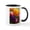 White/Black Inside, variant on CafePress - Easter Tulips Mug - 11 oz Ceramic Mug - Novelty Coffee Tea Cup