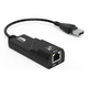 thumbnail image 1 of Adaptador Bloosom  Ethernet Usb 3.0 A Rj45 Gigabit Lan 1000mbps Negro, 1 of 5