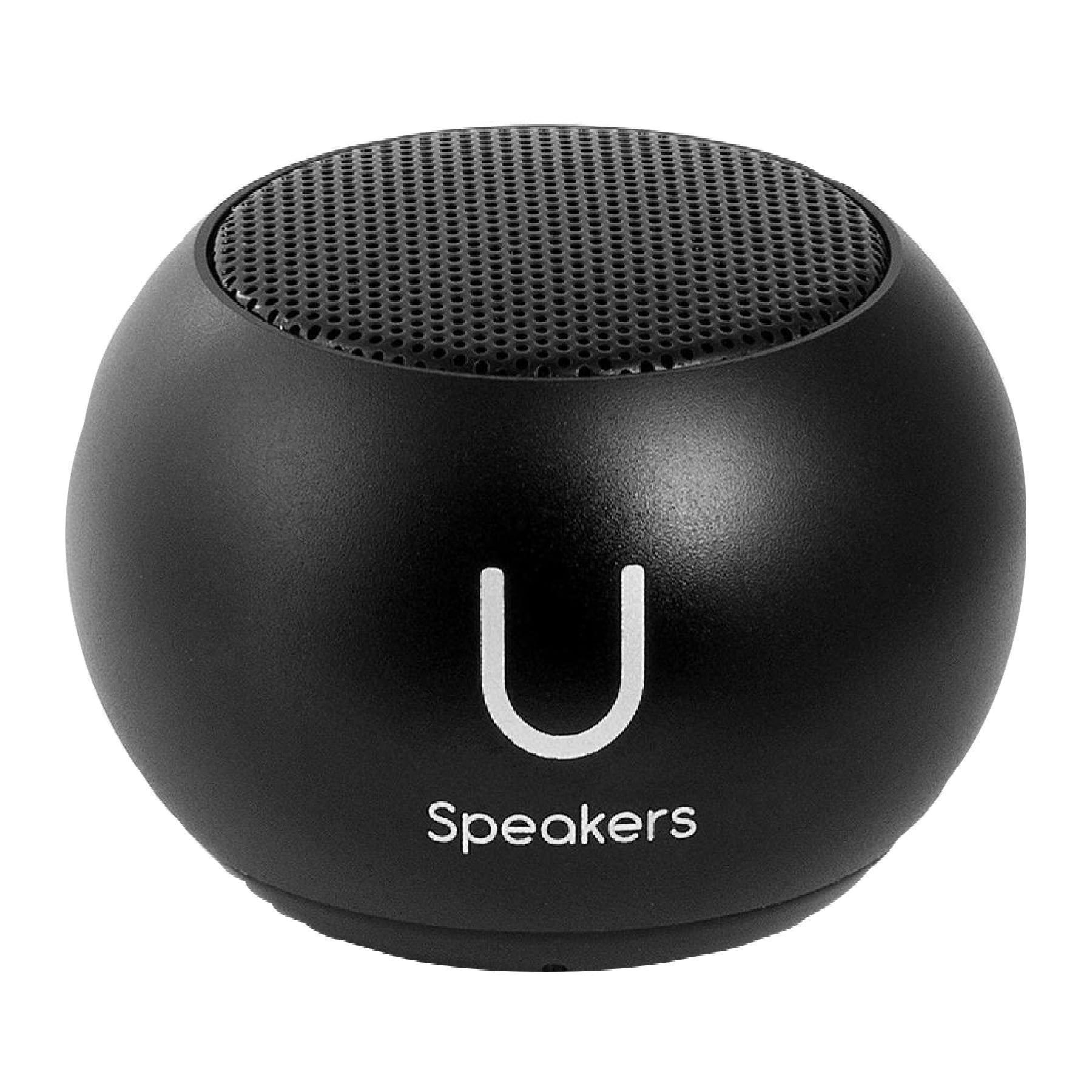 Fashionit U Speakers Bluetooth Mini Speaker Travel Home Office Bundle with Black Wireless Mouse X3000 G2, & Coordinating Gel Mouse Pad, for Modern Workspace – Black