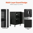 thumbnail image 3 of VEVOR Charging Cart Mobile Locking Charging Cart 32 Devices for Laptop & Tablet, 3 of 9