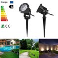 thumbnail image 2 of Led Césped Jardín Luz De Inundación Patio Patio Camino Proyector Lámpara Con Base Impermeable Blanco Cálido Ac / Dc 12V 7W Advancent HA024199-05, 2 of 5