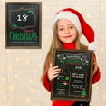 thumbnail image 5 of Excello Global Products Wooden Chalkboard 13 by 17 in Photo Frame Christmas Decoration with White Chalks, Version 1, Set of 2 Boards - EGP-HD-0238, 5 of 6