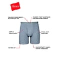 thumbnail image 3 of Hanes Men`s TAGLESS Striped Ringer Boxer Brief with Comfort Flex Waistband, S, 3 of 5