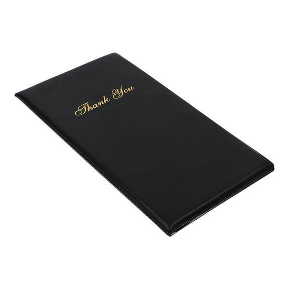 Waiter Check Card Holder Meal Bill Holder Small Check Book Waitress Book Holder Guest Check Book For Servers Folding Check Book