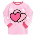 thumbnail image 6 of Hessimy Toddler Boys Girls Spring Summer Soft Fabric Thermal Underwear Soft Warm Long Sleepwear Pjs Set(Red,5-6 Years), 6 of 7