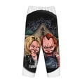 thumbnail image 3 of Lsque Chucky Print Women's Pajama Pants, Lounge Pant - Comfortable Home Wear,Elastic Waistband, Stylish Design-X-Large, 3 of 9